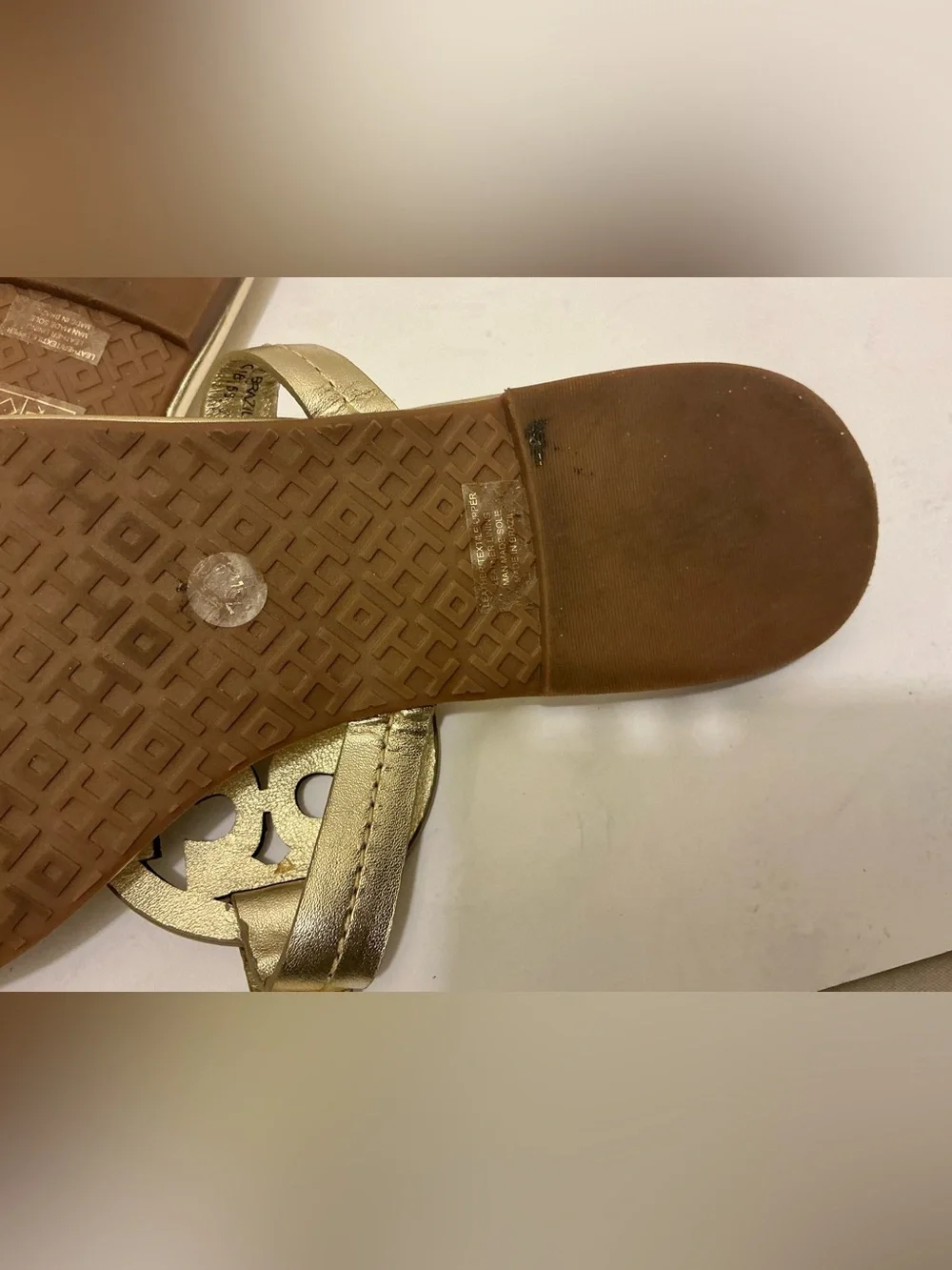 Tory Burch style wear leather